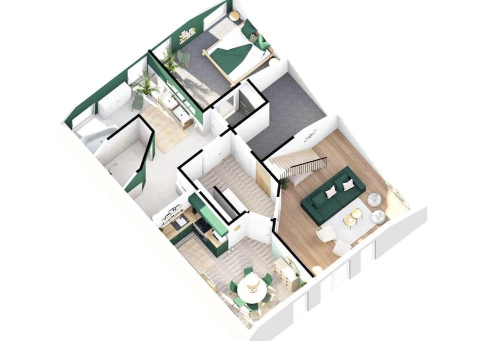 Gruenblick Oase No1 Ferienwohnung ヴィースモール エクステリア 写真