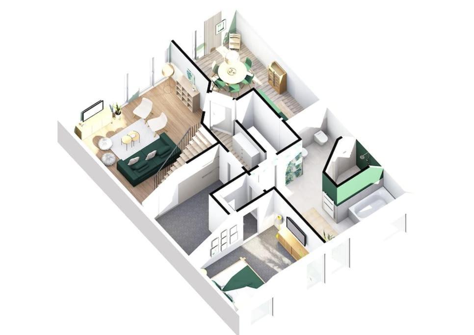 Gruenblick Oase No1 Ferienwohnung ヴィースモール エクステリア 写真